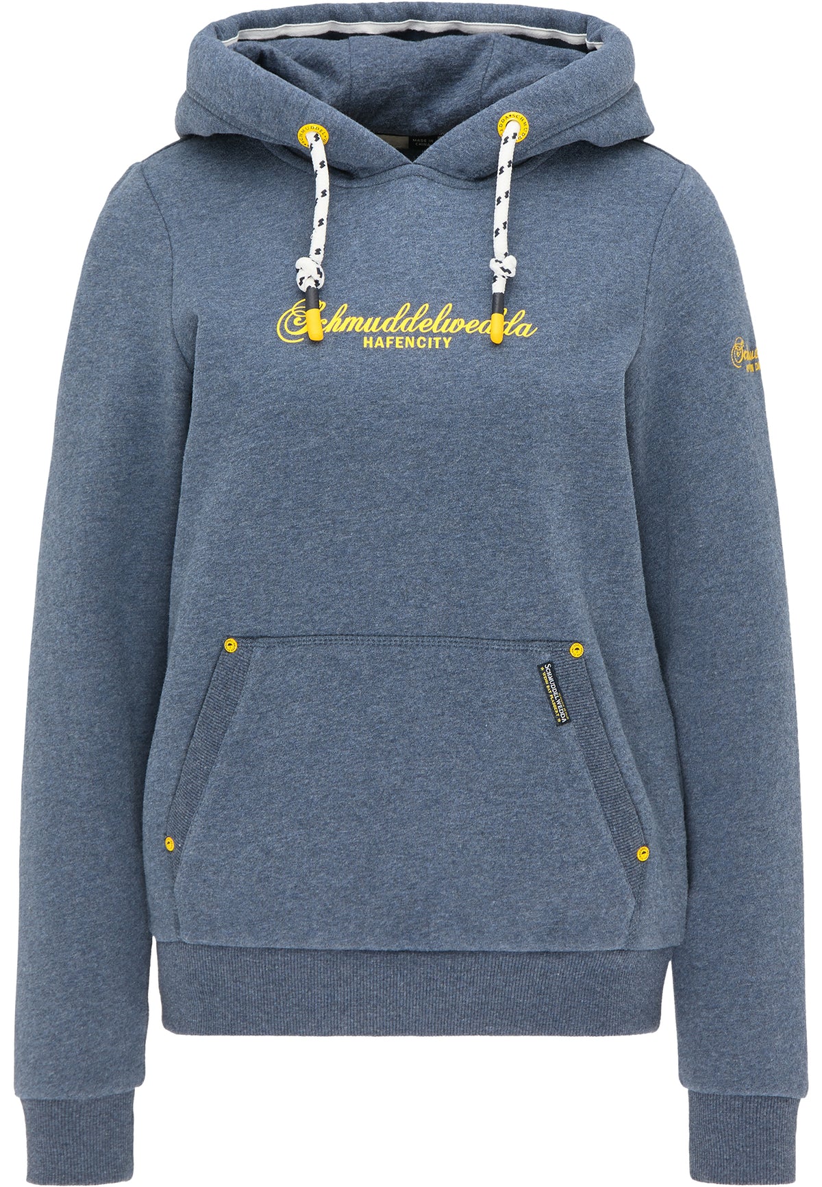Schmuddelwedda Damen-Hoodie – Hamburg Hafencity