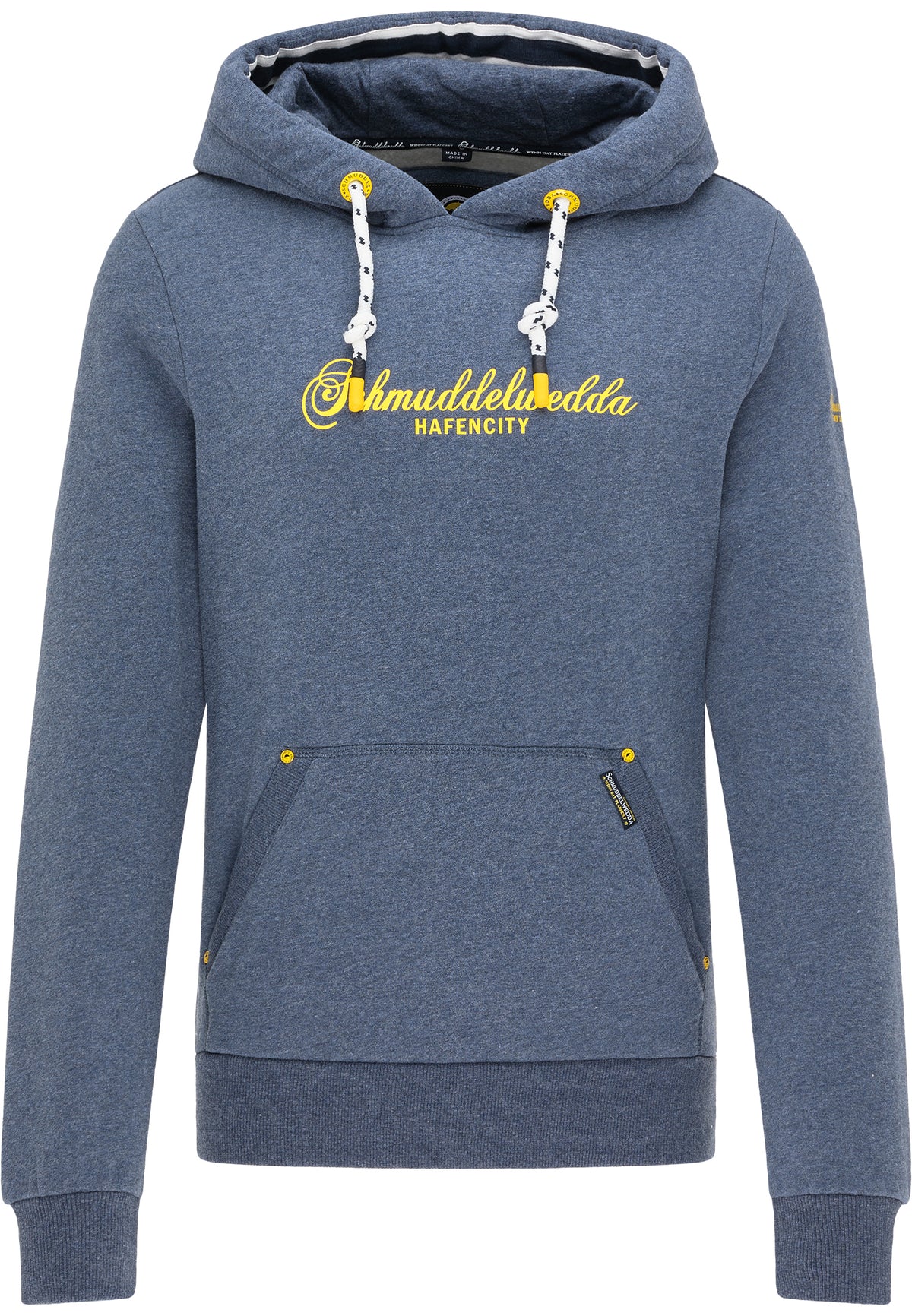 Schmuddelwedda Herren-Hoodie – Hamburg Hafencity