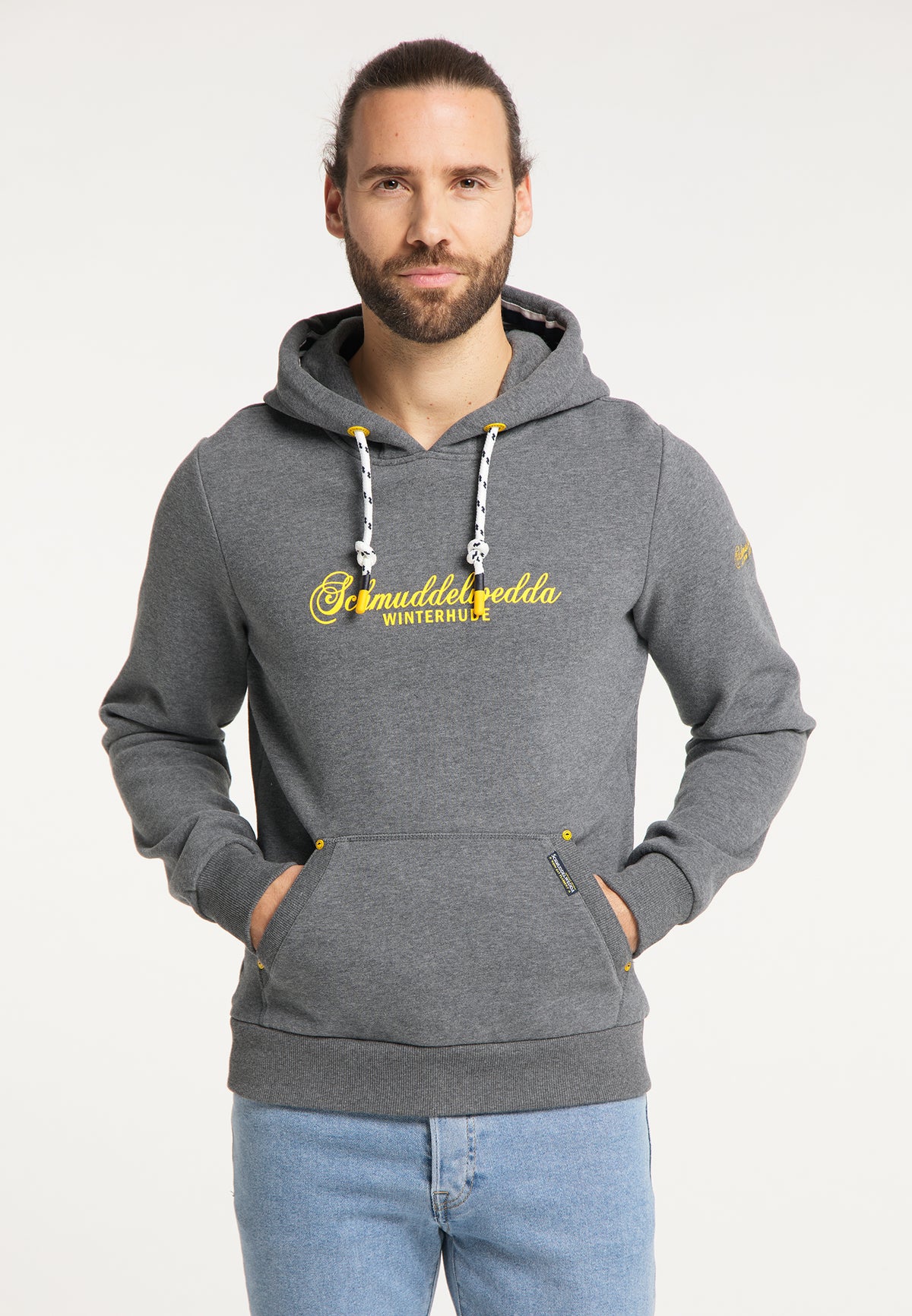 Schmuddelwedda Herren-Hoodie – Hamburg Winterhude