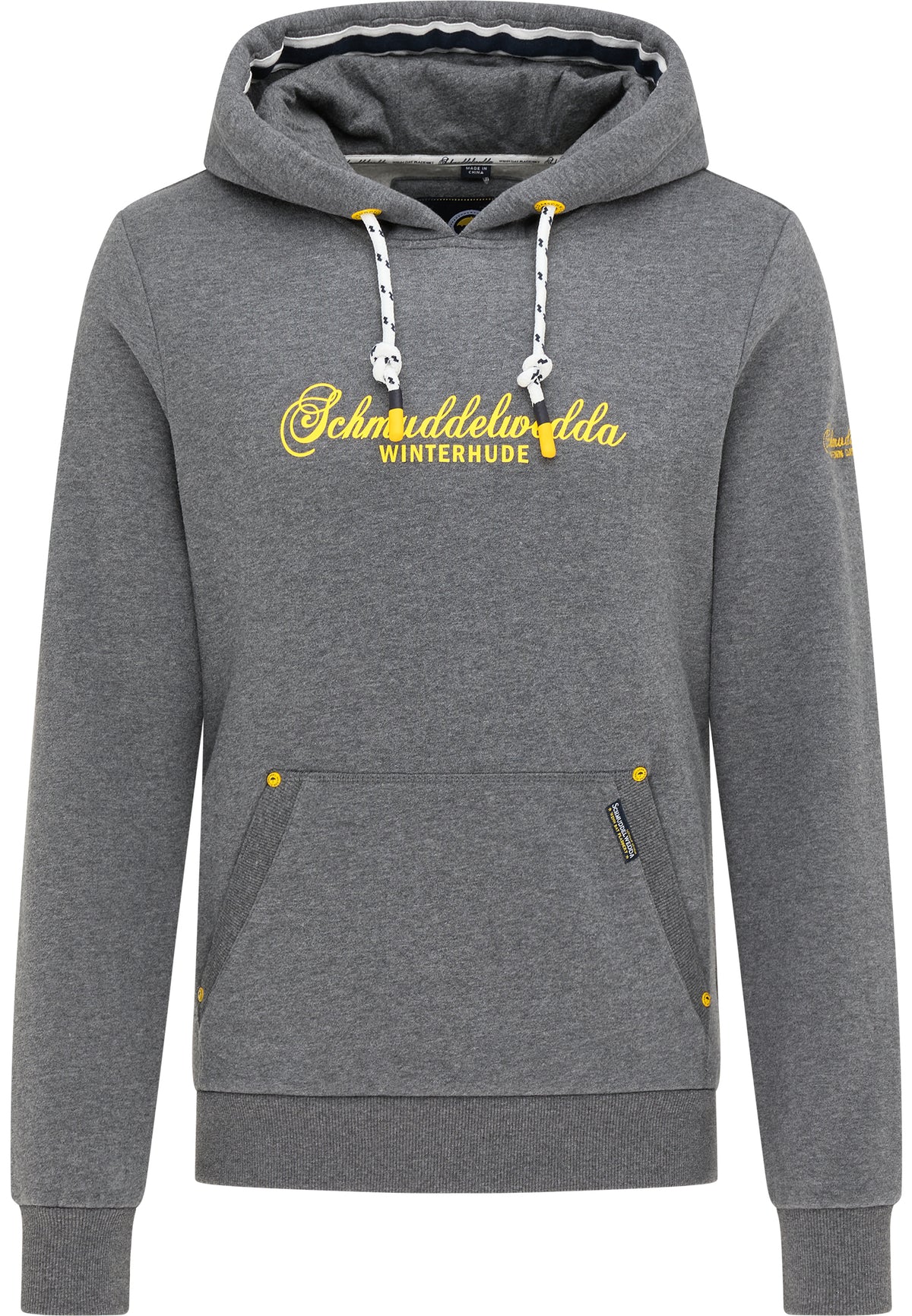 Schmuddelwedda Herren-Hoodie – Hamburg Winterhude