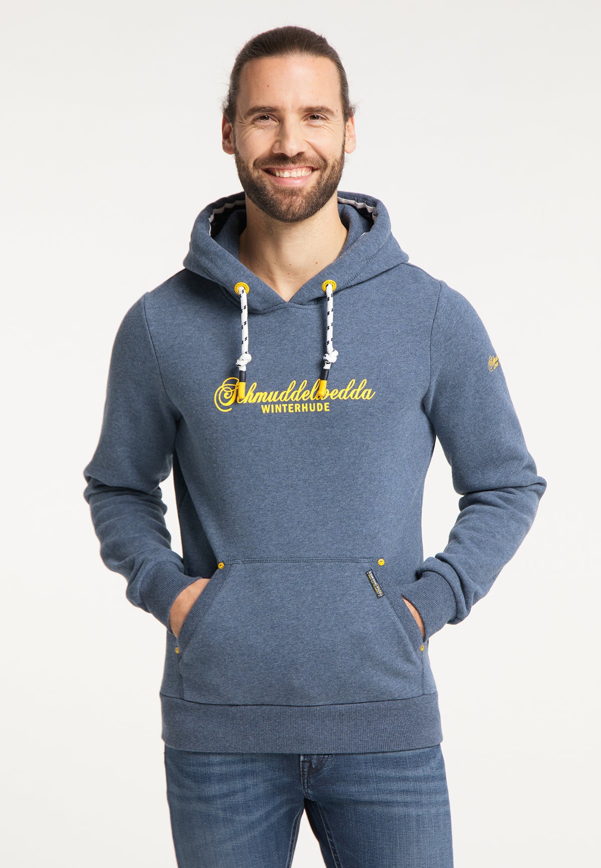Schmuddelwedda Herren-Hoodie – Hamburg Winterhude