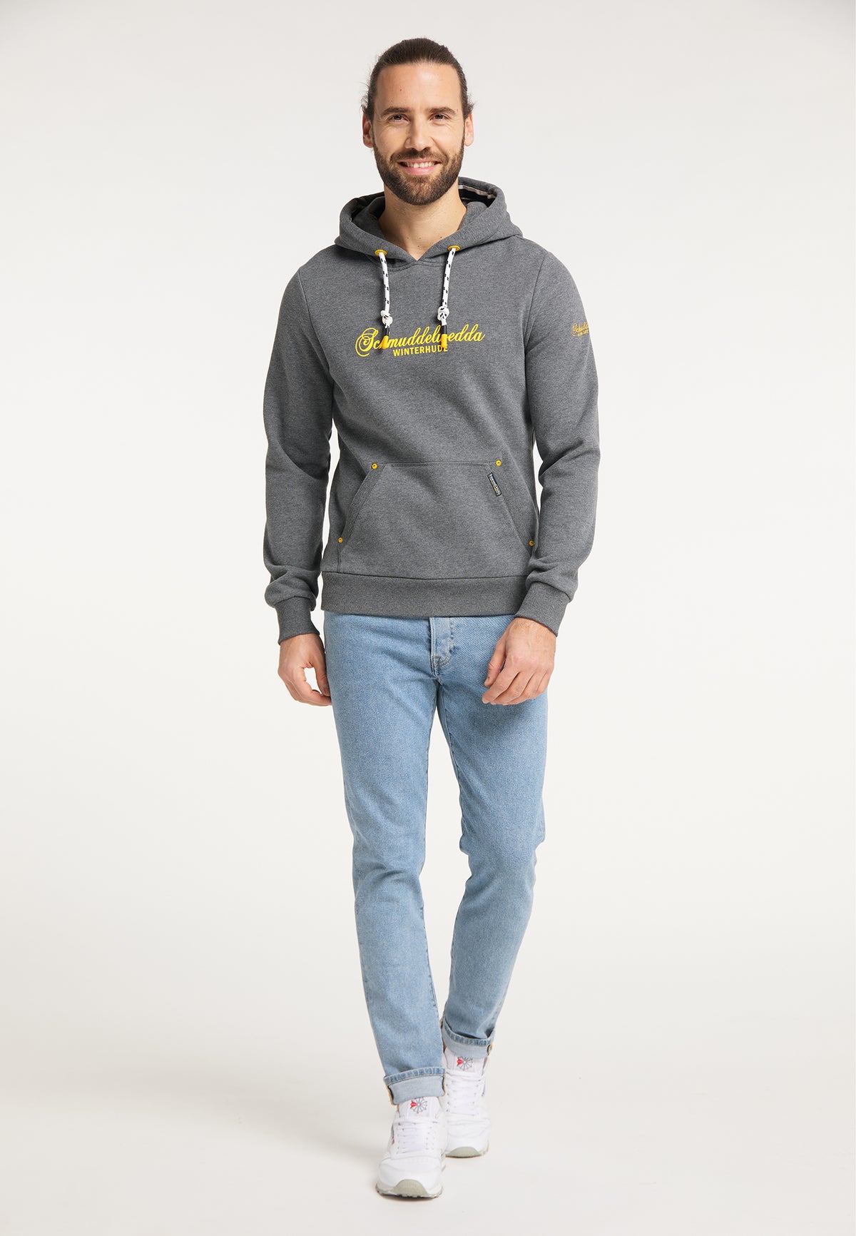 Schmuddelwedda Herren-Hoodie – Hamburg Winterhude