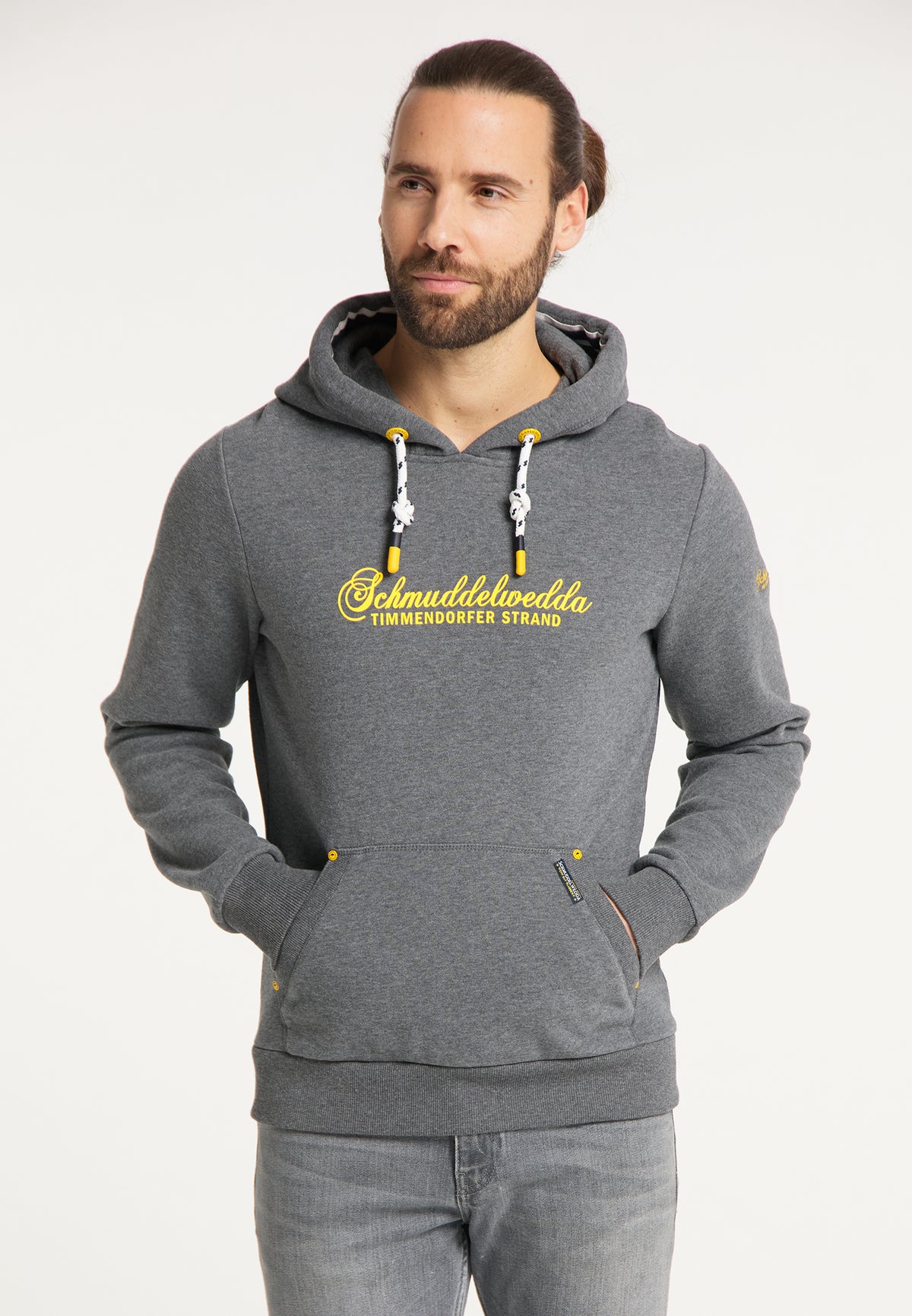 Schmuddelwedda Herren-Hoodie – Timmendorfer Strand