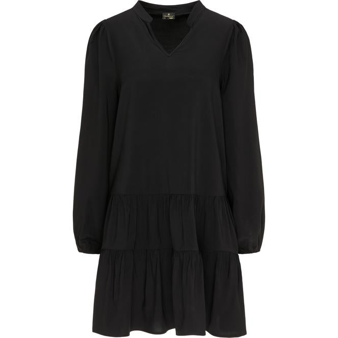 DreiMaster Klassik Damen-Langarmkleid