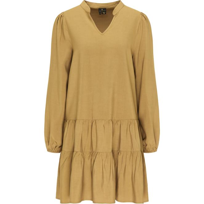 DreiMaster Klassik Damen-Langarmkleid