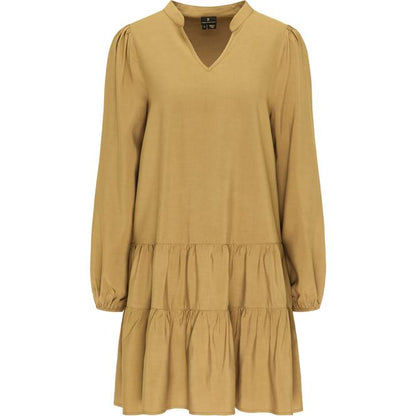 DreiMaster Klassik Damen-Langarmkleid