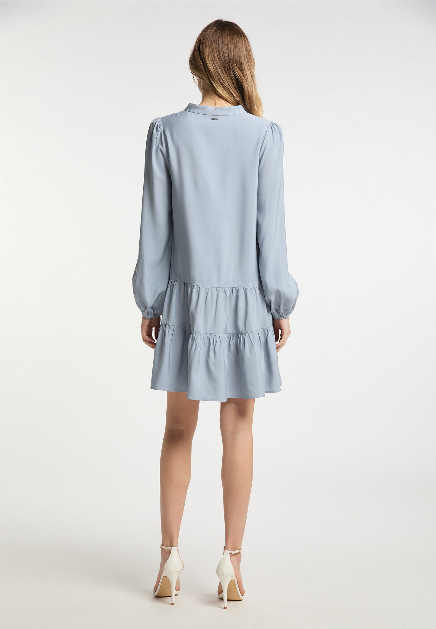 DreiMaster Klassik Damen-Langarmkleid