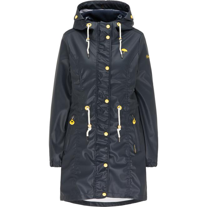 Schmuddelwedda Damen 3-in-1-Regenmantel