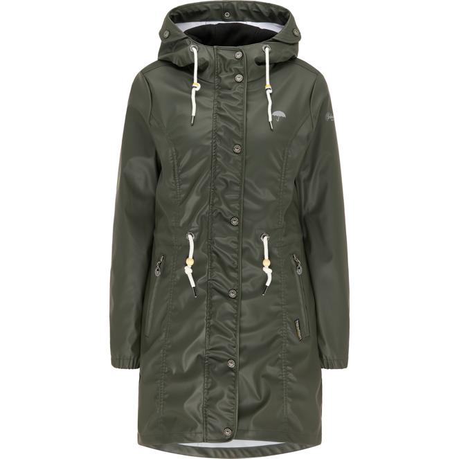 Schmuddelwedda Damen 3-in-1-Regenmantel