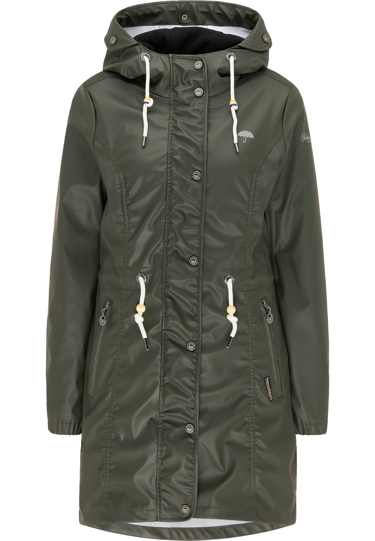 Schmuddelwedda Damen 3-in-1-Regenmantel