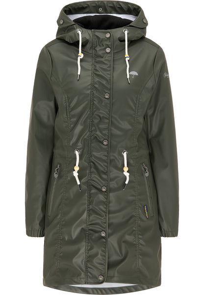 Schmuddelwedda Damen 3-in-1-Regenmantel