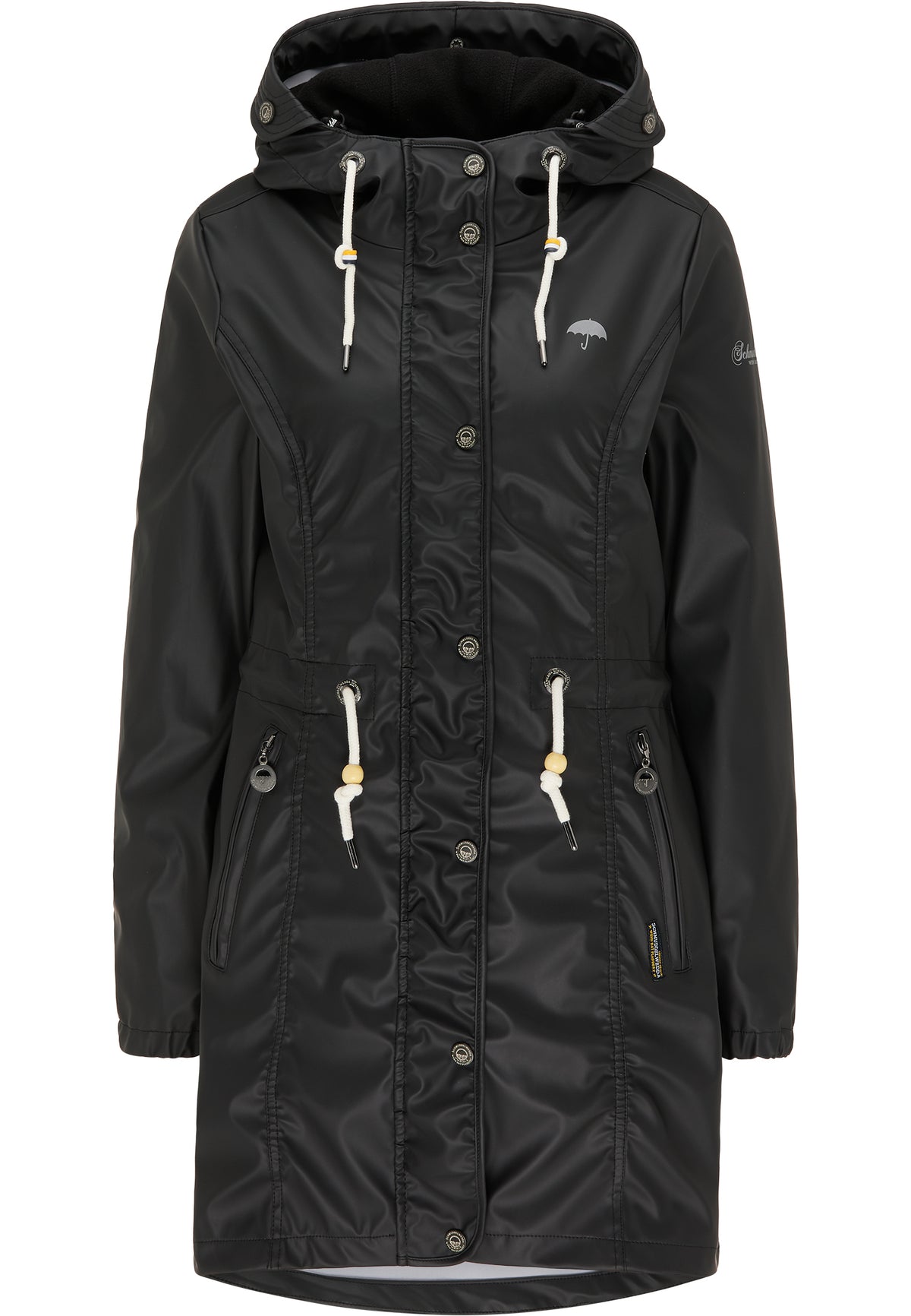 Schmuddelwedda Damen 3-in-1-Regenmantel