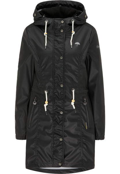 Schmuddelwedda Damen 3-in-1-Regenmantel
