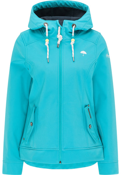 Schmuddelwedda Damen Softshelljacke mit Magic-Print