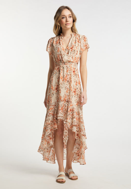 DreiMaster Vintage Damen-Maxikleid