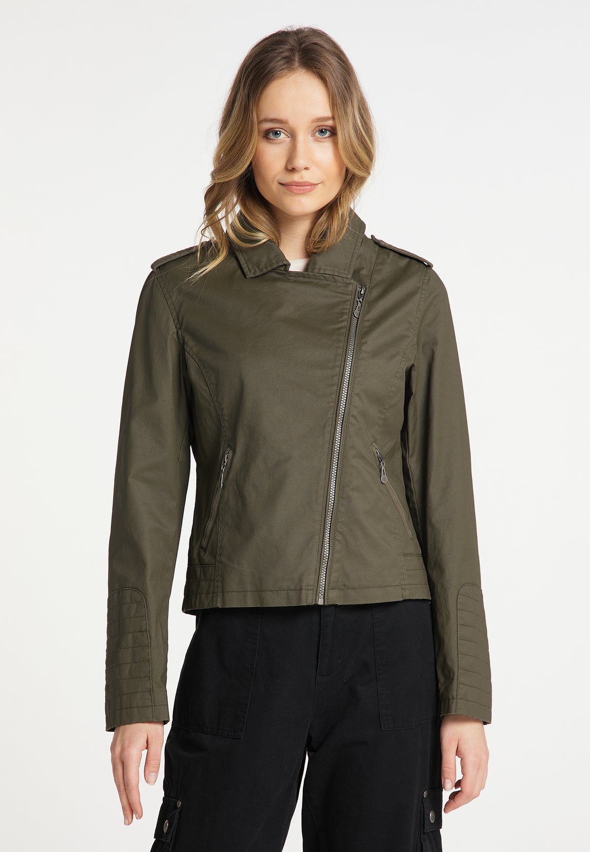 DreiMaster Vintage Women's Biker-Jacke
