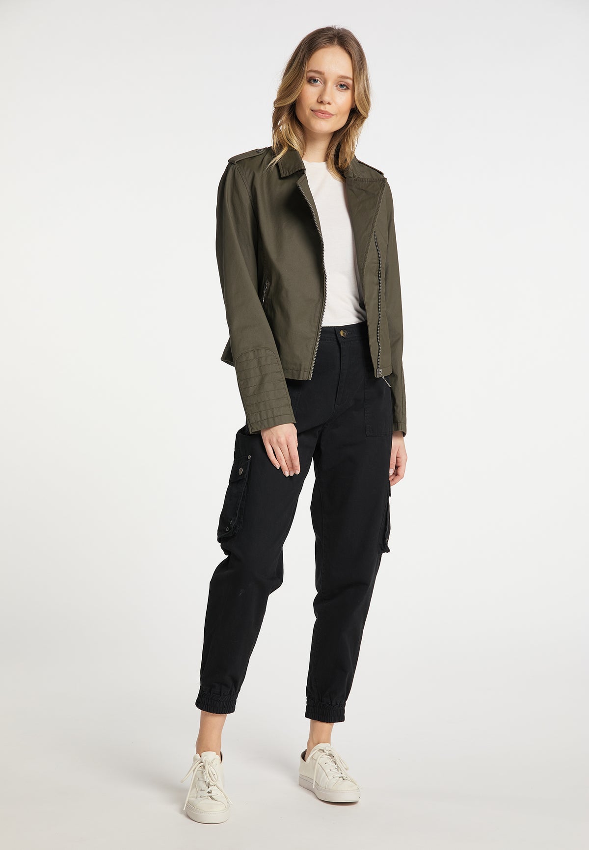 DreiMaster Vintage Women's Biker-Jacke