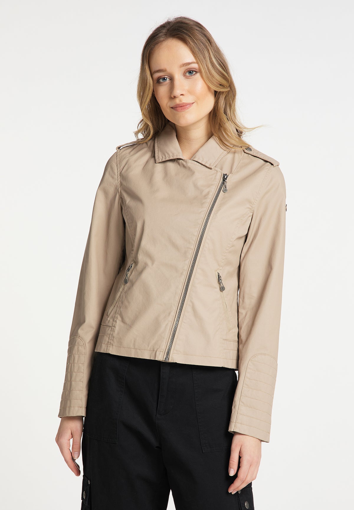 DreiMaster Vintage Women's Biker-Jacke