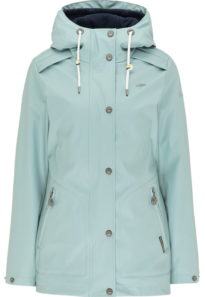 Schmuddelwedda Damen 3-in-1-Regenmantel