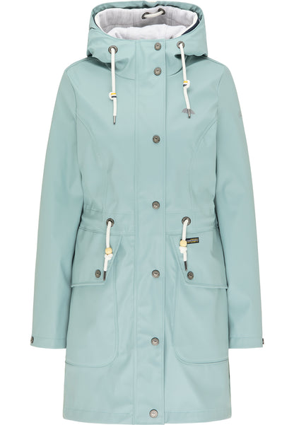 Schmuddelwedda Damen 3-in-1-Regenmantel