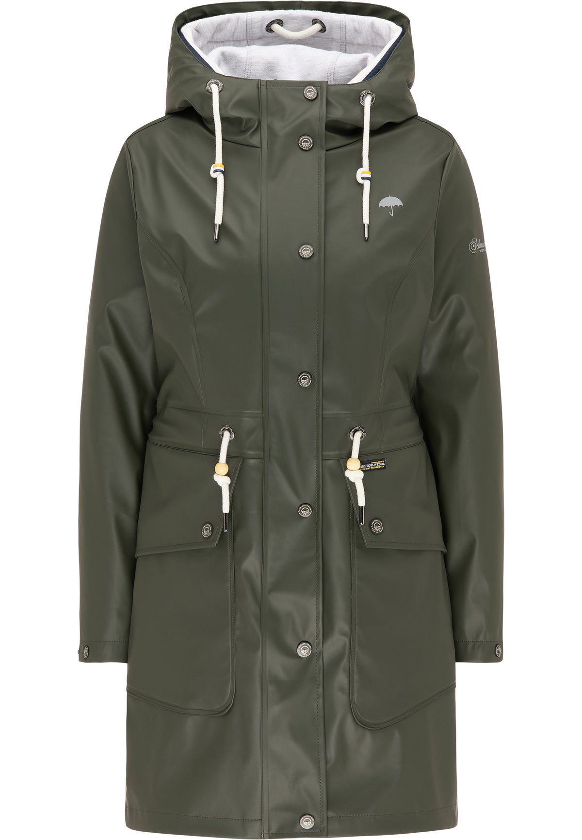 Schmuddelwedda Damen 3-in-1-Regenmantel