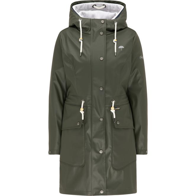Schmuddelwedda Damen 3-in-1-Regenmantel