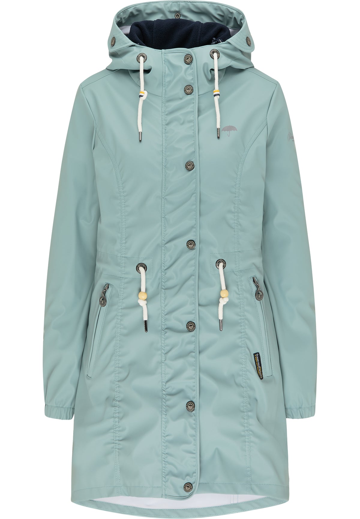 Schmuddelwedda Damen 3-in-1-Regenmantel