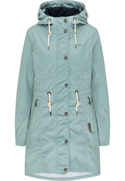 Schmuddelwedda Damen 3-in-1-Regenmantel