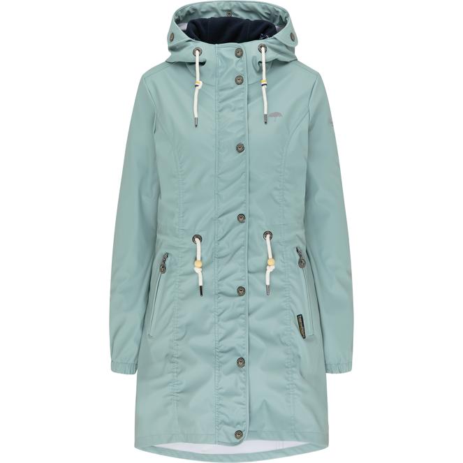 Schmuddelwedda Damen 3-in-1-Regenmantel