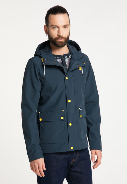 Schmuddelwedda Men's Softshelljacke mit Magic-Print