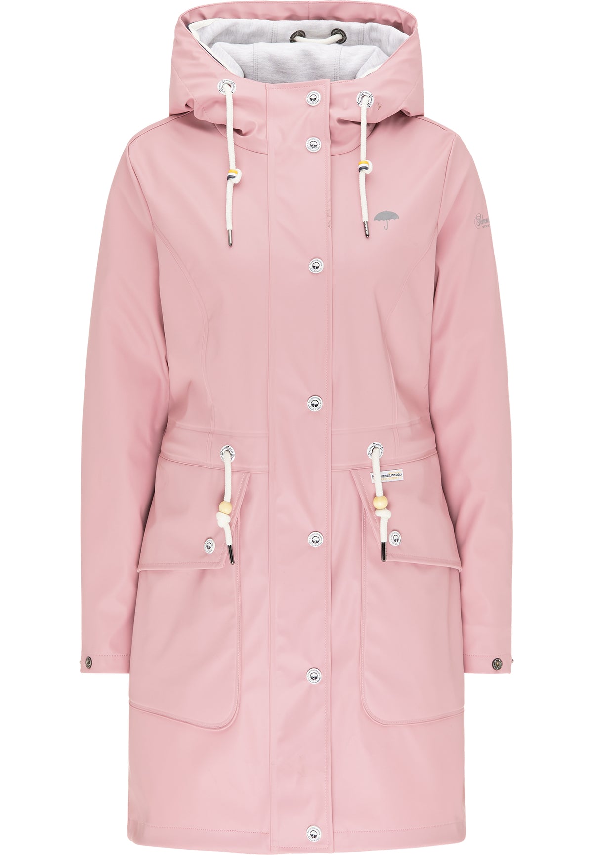 Schmuddelwedda Damen 3-in-1-Regenmantel