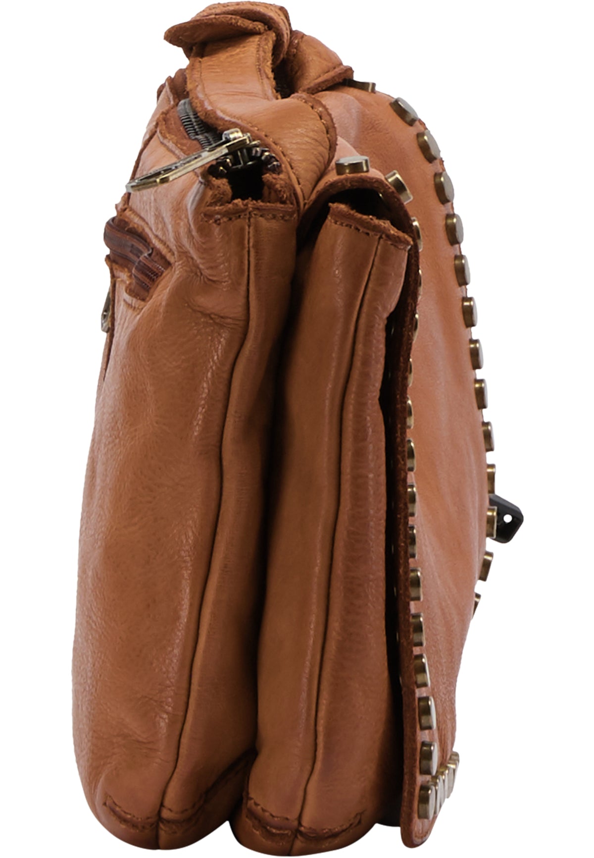 DreiMaster Vintage Damen Lederhandtasche