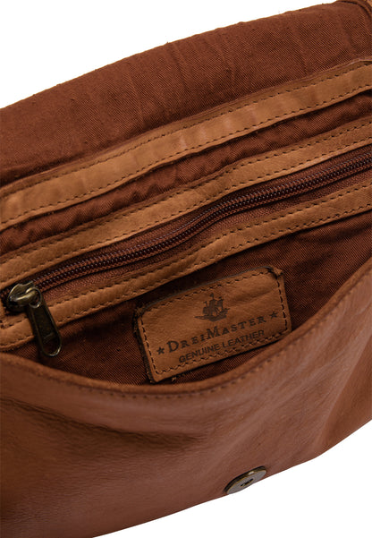 DreiMaster Vintage Damen Lederhandtasche