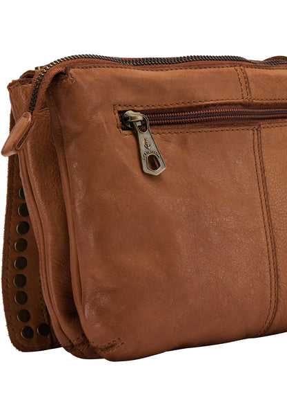 DreiMaster Vintage Damen Lederhandtasche