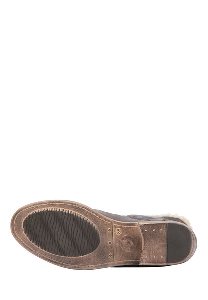 DreiMaster Vintage Damen Weiche Lederstiefeletten