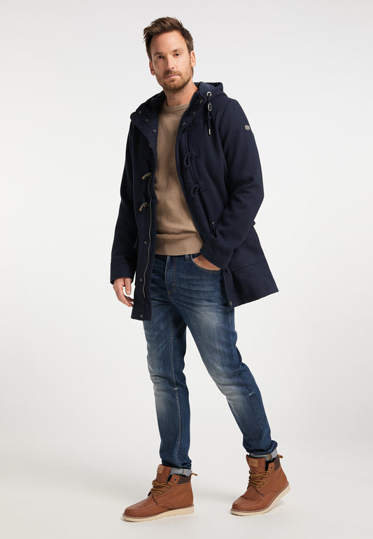 DreiMaster Vintage Herren-Dufflecoat