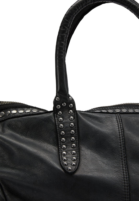 DreiMaster Vintage Damen Ledershopper
