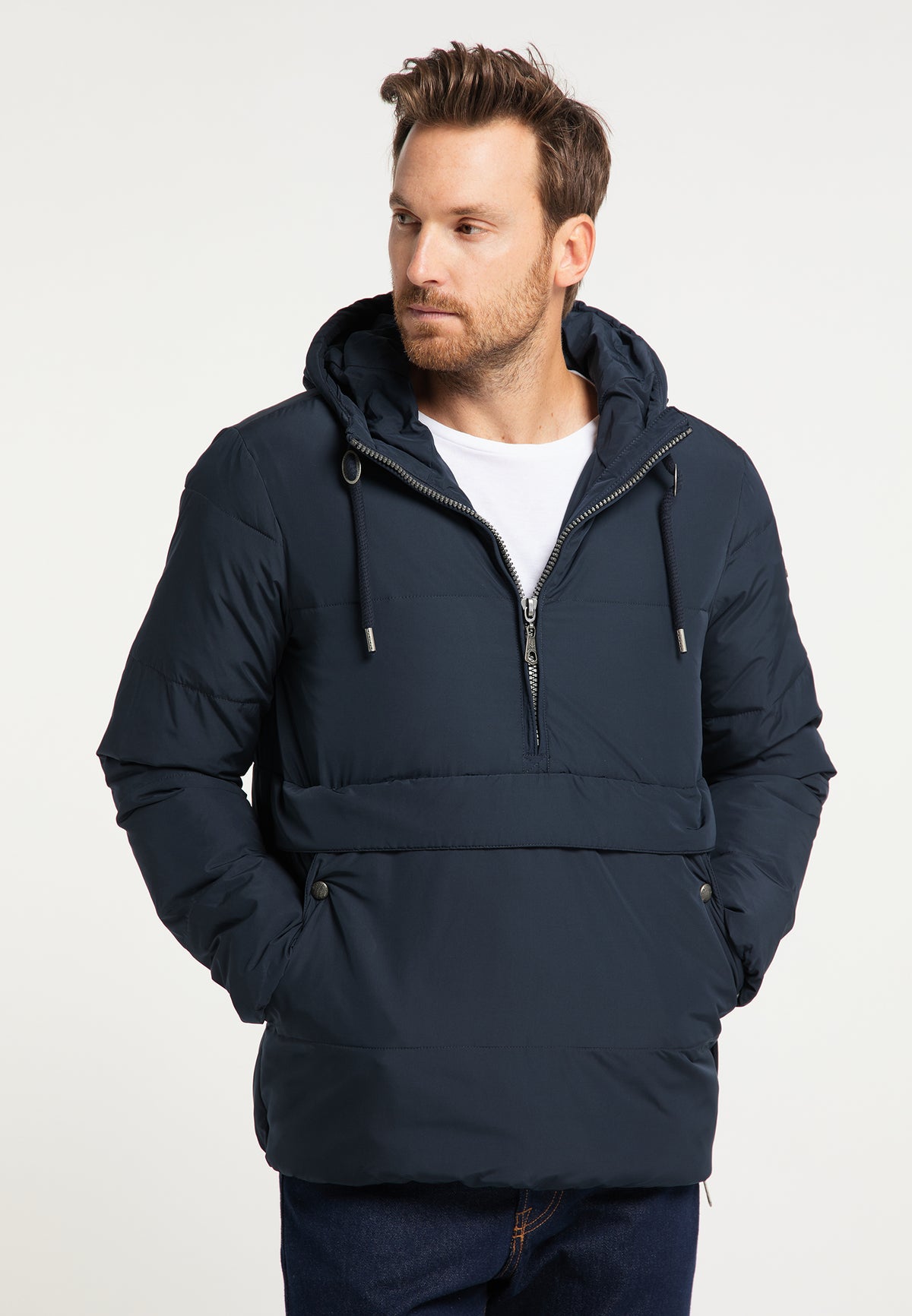 DreiMaster Maritim Herren-Winter-Schlupfjacke