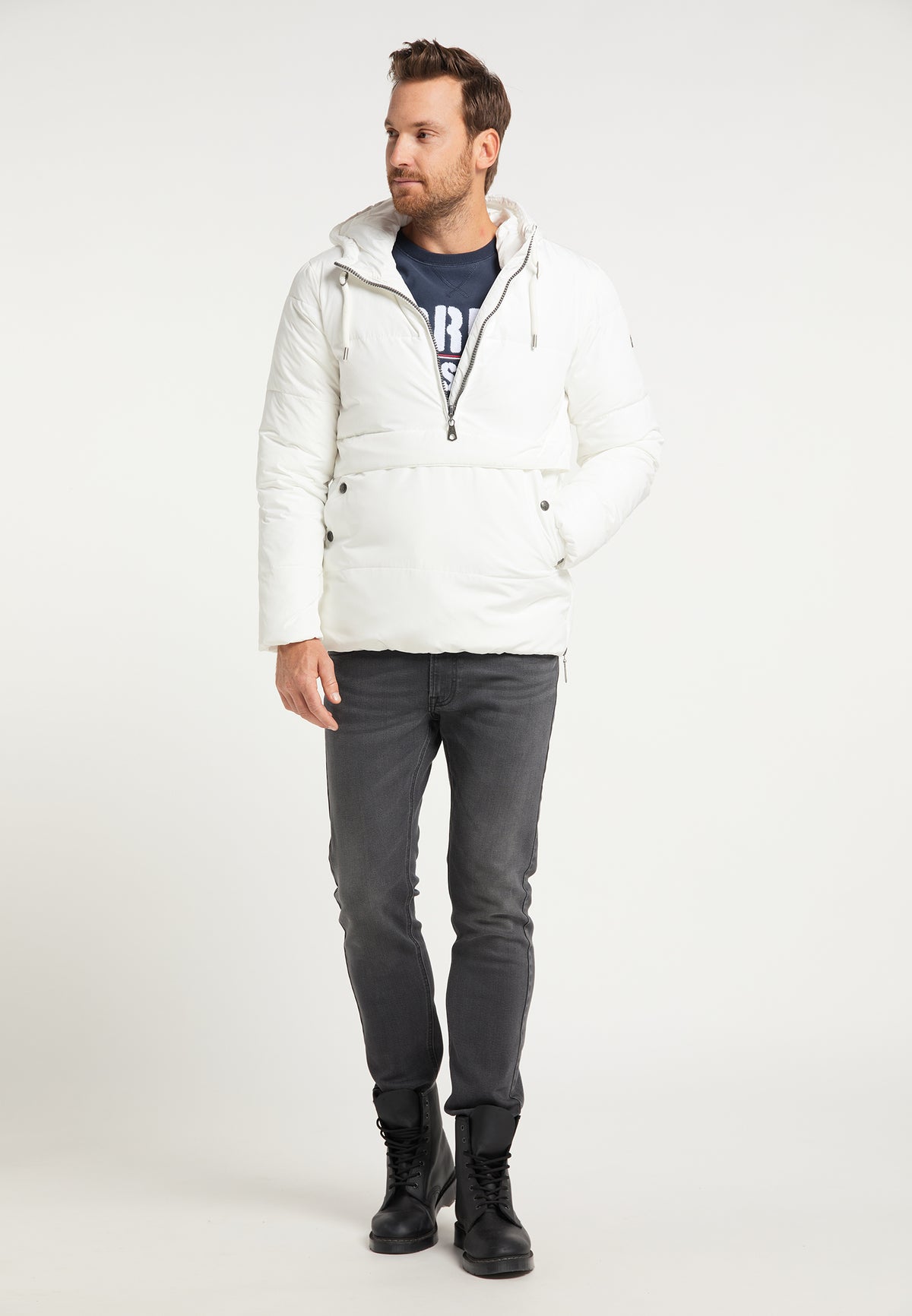 DreiMaster Maritim Herren-Winter-Schlupfjacke