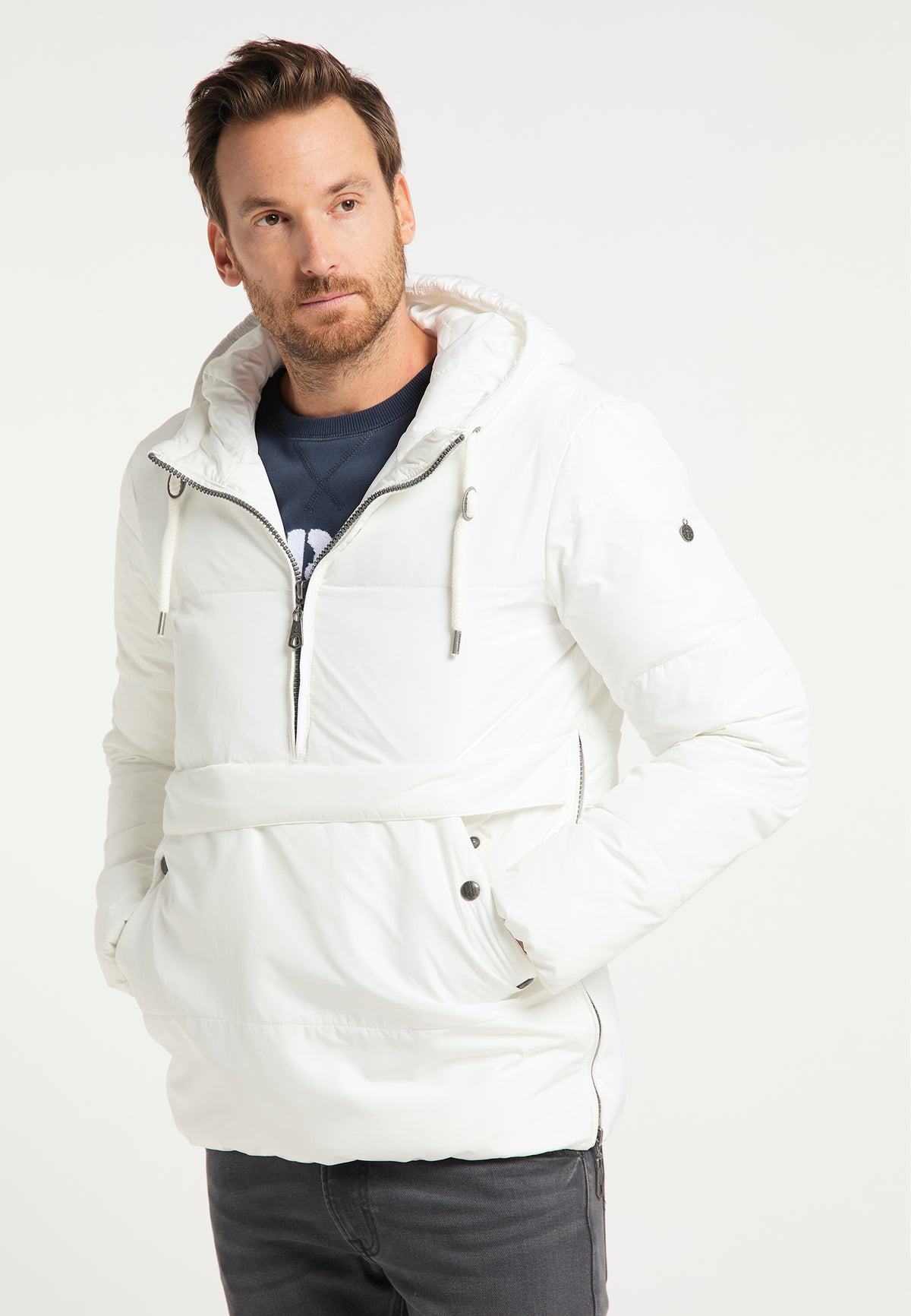 DreiMaster Maritim Herren-Winter-Schlupfjacke