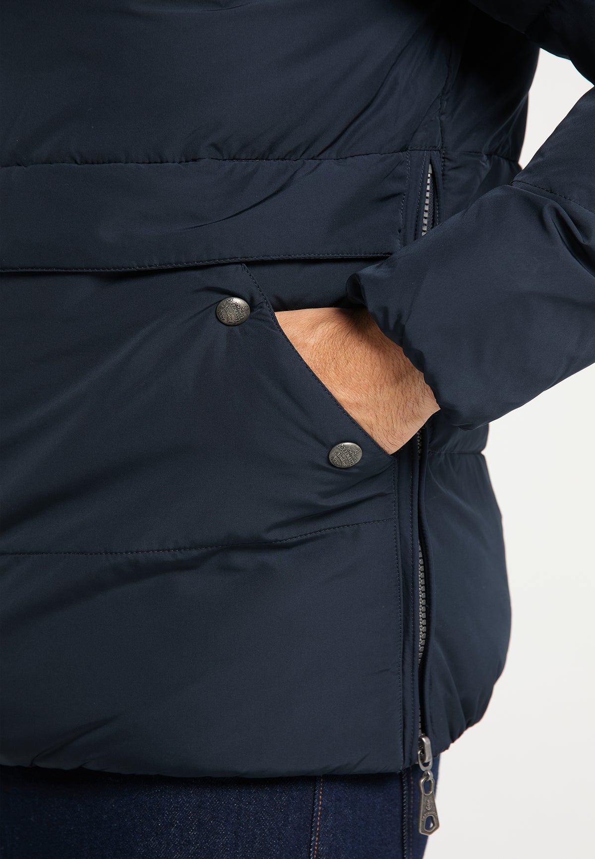 DreiMaster Maritim Herren-Winter-Schlupfjacke