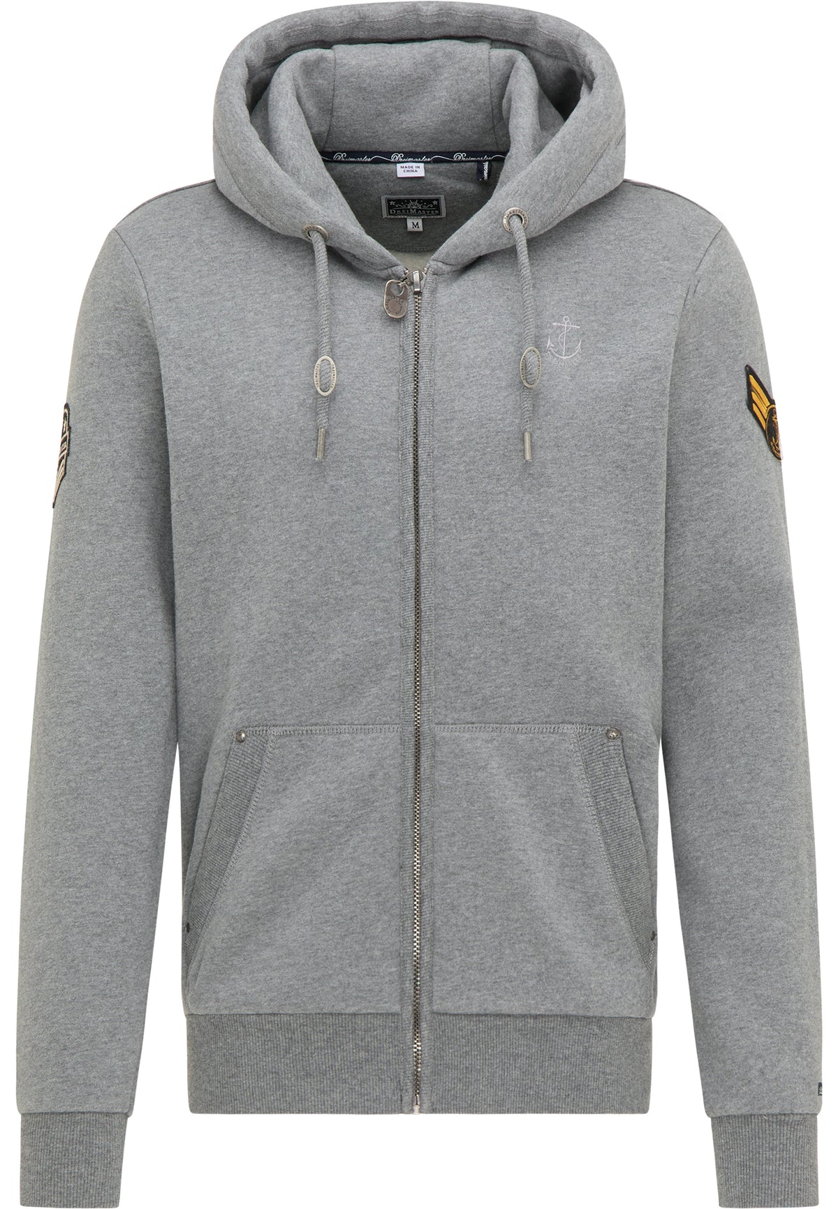 DreiMaster Maritim Herren Kapuzenjacke