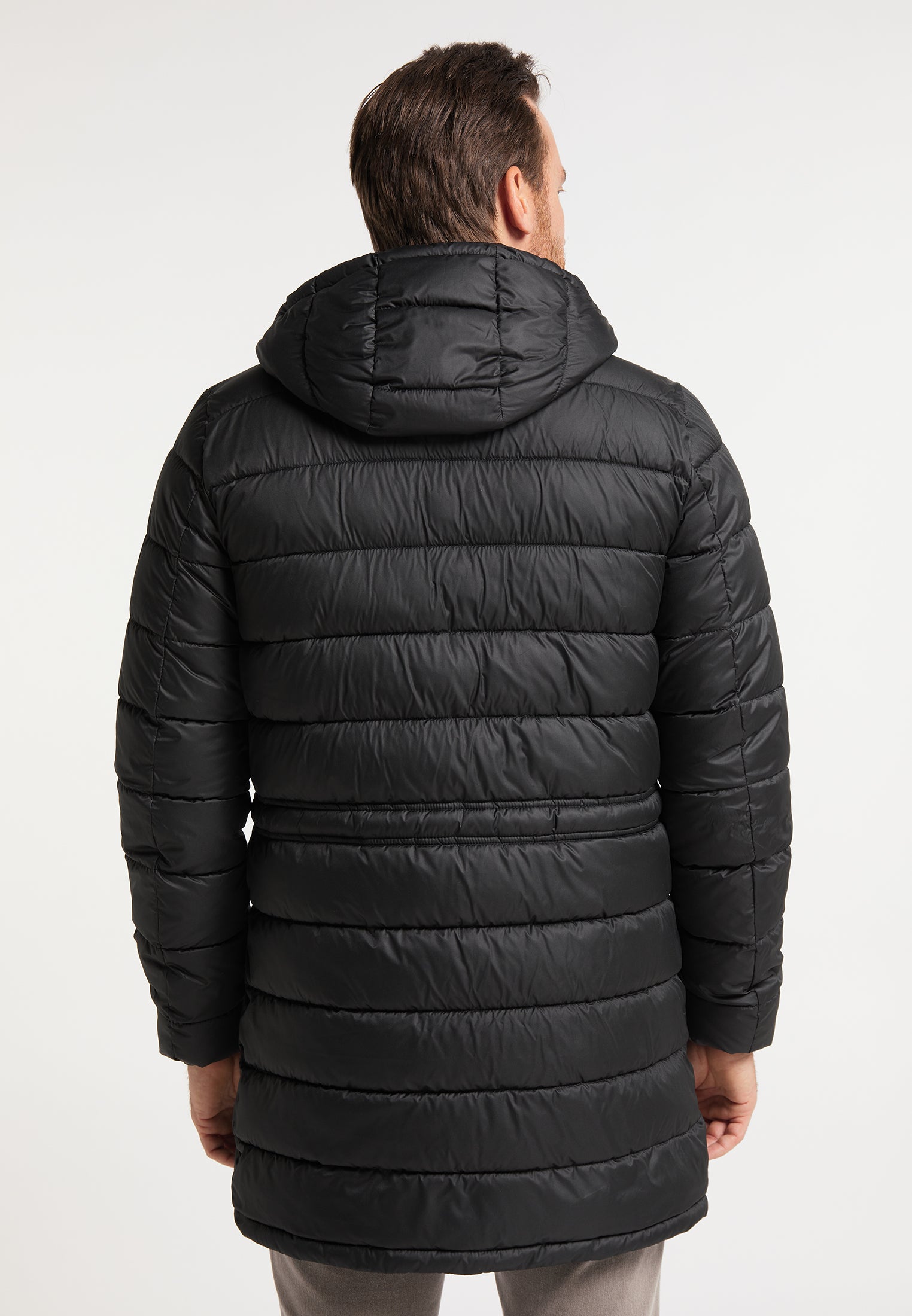 DreiMaster Klassik Herren-Lange Winterjacke