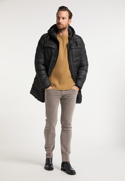 DreiMaster Klassik Men's Lange Winterjacke