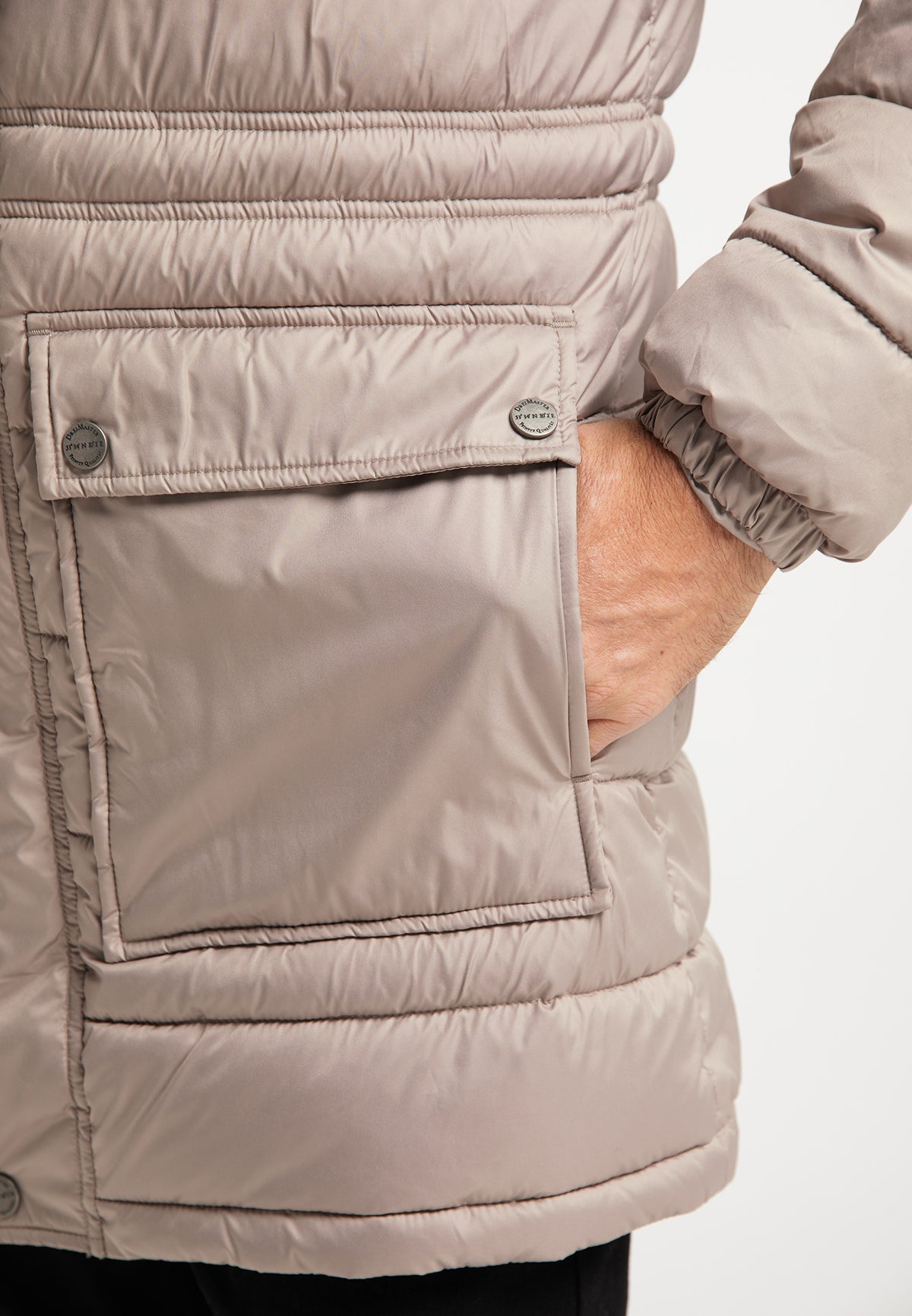 DreiMaster Klassik Men's Lange Winterjacke