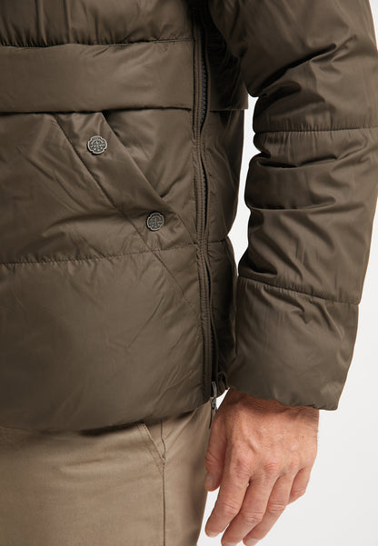 DreiMaster Vintage Men's Wattierte Schlupfjacke