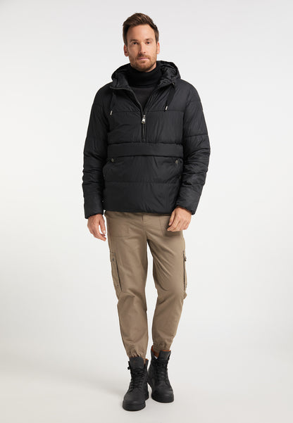 DreiMaster Vintage Men's Wattierte Schlupfjacke