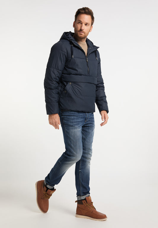 DreiMaster Vintage Men's Wattierte Schlupfjacke