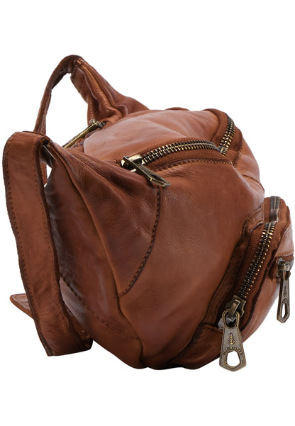 DreiMaster Vintage Damen-Gürteltasche aus Leder