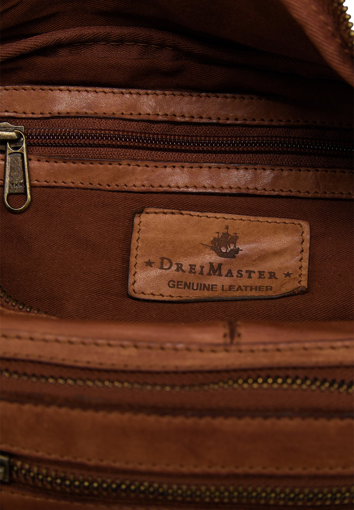 DreiMaster Vintage Damen-Gürteltasche aus Leder